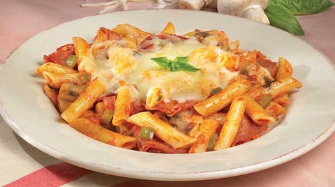 Penne aux Trois Saucissons