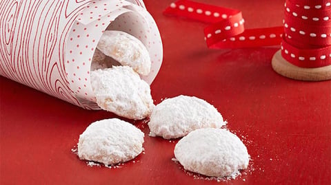 Petites Boules Sablées à la Vanille