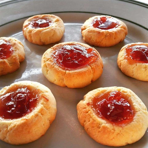Petits Biscuits de Noël à la Confiture