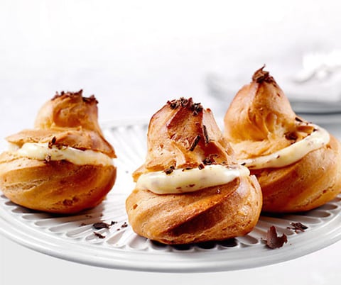 Petits Choux Stracciatella