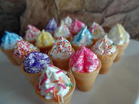 Petits Cornets à la Guimauve