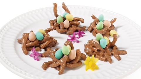 Petits Nids de Chocolat