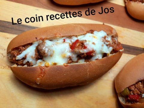 Petits Pains Farcis au Boeuf et Légumes