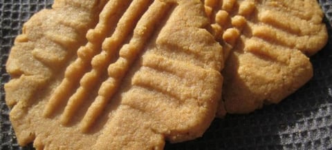 Petits Sablés au Beurre de Cacahuète