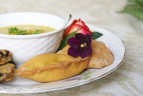 Petits Samosas Épicés, au Four {sans gluten, végétalien}