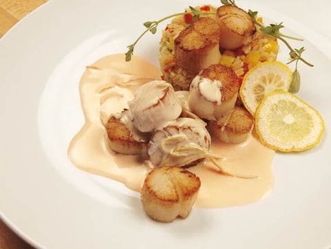 Pétoncles à la Crème et Citron