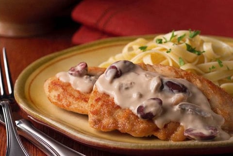 Piccata de Poulet en Sauce au Vin Blanc