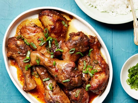 Pilons de Poulet à L’asiatique dans la Mijoteuse