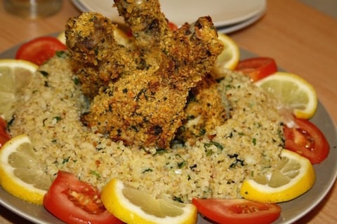 Pilons de Poulet Panés au Lait Fermenté et Cornflakes