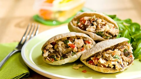 Pitas Farcis à L'italienne