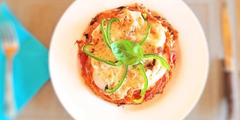 PIZZA À LA PÂTE DE POULET