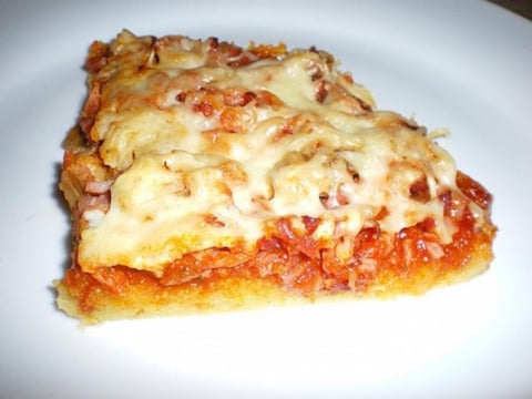 Pizza à la Pâte Polenta
