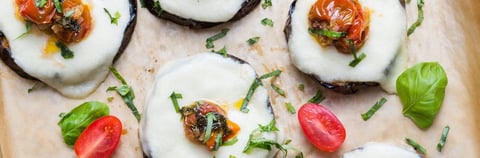 Pizza à L’aubergine Grillée