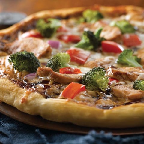 Pizza au Poulet Hoisin