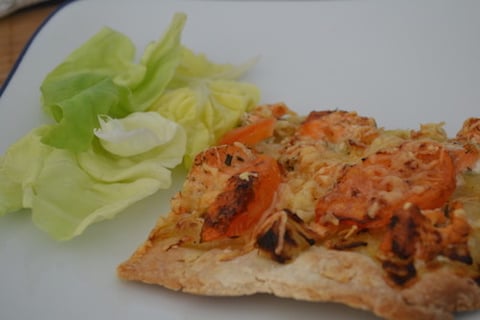 Pizza au Saumon Frais