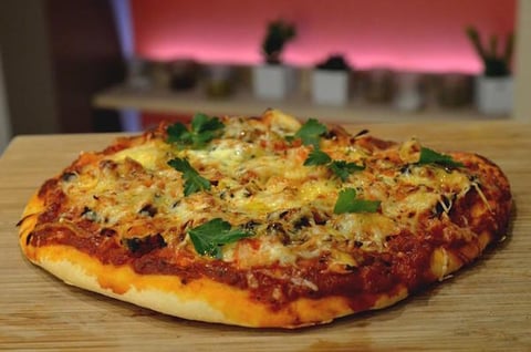 Pizza aux Fruits de Mer Maison