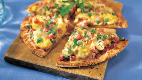 Pizza aux Oeufs