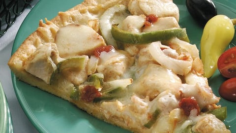 Pizza de Fajitas au Poulet