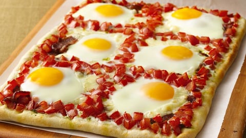 Pizza Déjeuner Salée