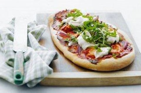 Pizza Éclair au Poulet Tandoori