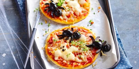 Pizza Fantômes et Araignées