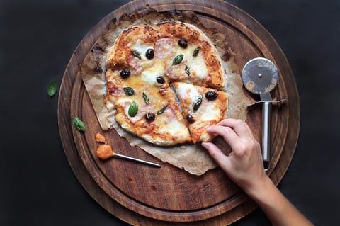Pizza Maison à la Mozzarella