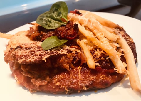 Pizza Maison avec Frite