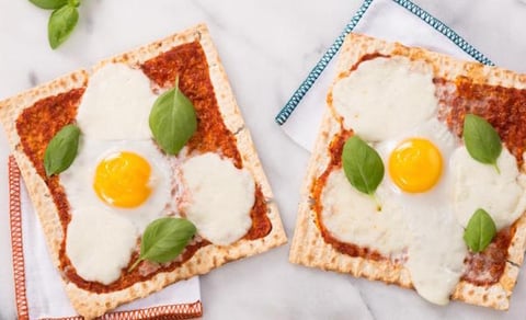 Pizza Margherita sur Pain Azyme