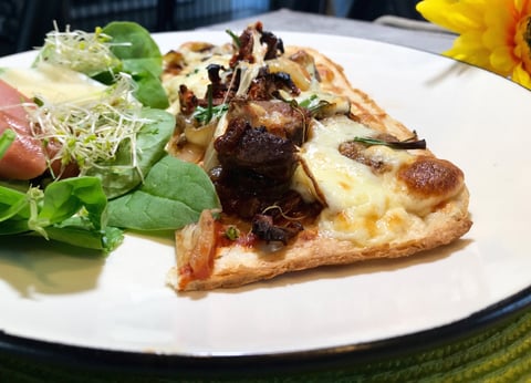 Pizza Santé sur Croûte Mince