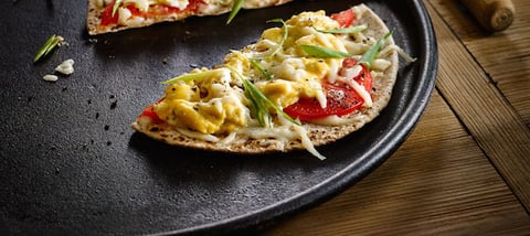 Pizzas Déjeuner toutes Garnies