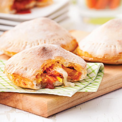 Pizzas-pochettes au Pepperoni