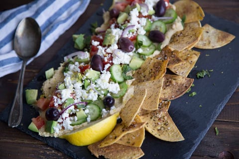 PLATEAU D’HOUMOUS ET FETA