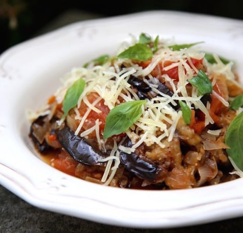Poêlée D'aubergines à la Provençale