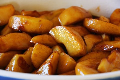 Poêlée de Pommes Caramélisées