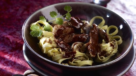 Poêlée de Veau au Chocolat (St Valentin)