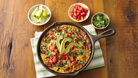 Poêlée Déjeuner Mexicaine au Chorizo Incroyablement Facile
