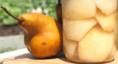 Poires en Conserve Maison