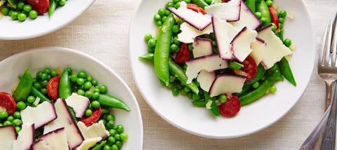 Pois Verts au Cheddar et au Chorizo
