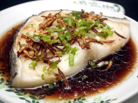 Poisson au Gingembre à la Vapeur (Chine)