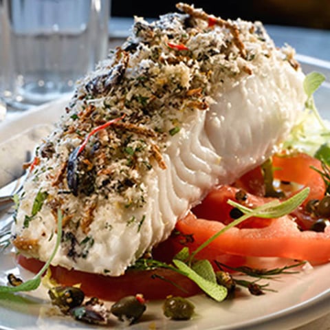 Poisson en Croûte D’herbes Épicées
