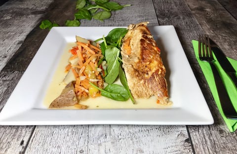 Poitrine de Dinde et Légumes
