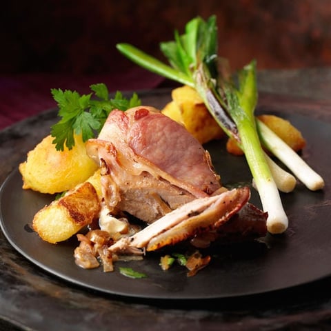 Poitrine de Faisan au Bacon et au Cidre