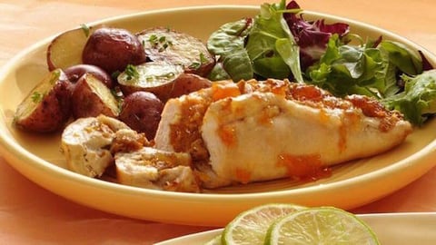 Poitrines de Poulet aux Abricots