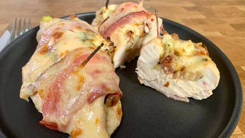 Poitrines de Poulet Farcies aux Légumes et Prosciutto