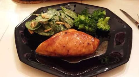 Poitrines de Poulet Miel et Moutarde