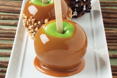 Pommes au Caramel Toutes Garnies