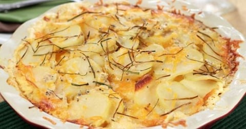 Pommes de Terre à la Crème avec Ciboulette