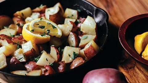 Pommes de Terre au Citron à la Grecque