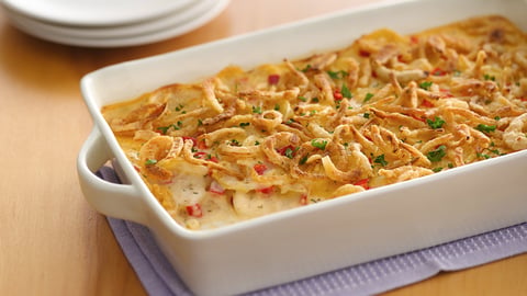 Pommes de Terre en Tranches aux Oignons