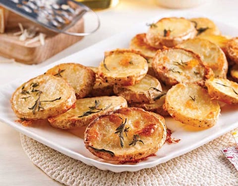 Pommes de Terre Rôties au Parmesan